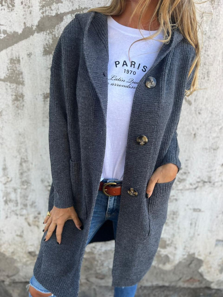 Women's Long Knit Cardigan for Layering (5)
