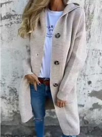 Charlotte | Women's Long Knit Cardigan for Layering
