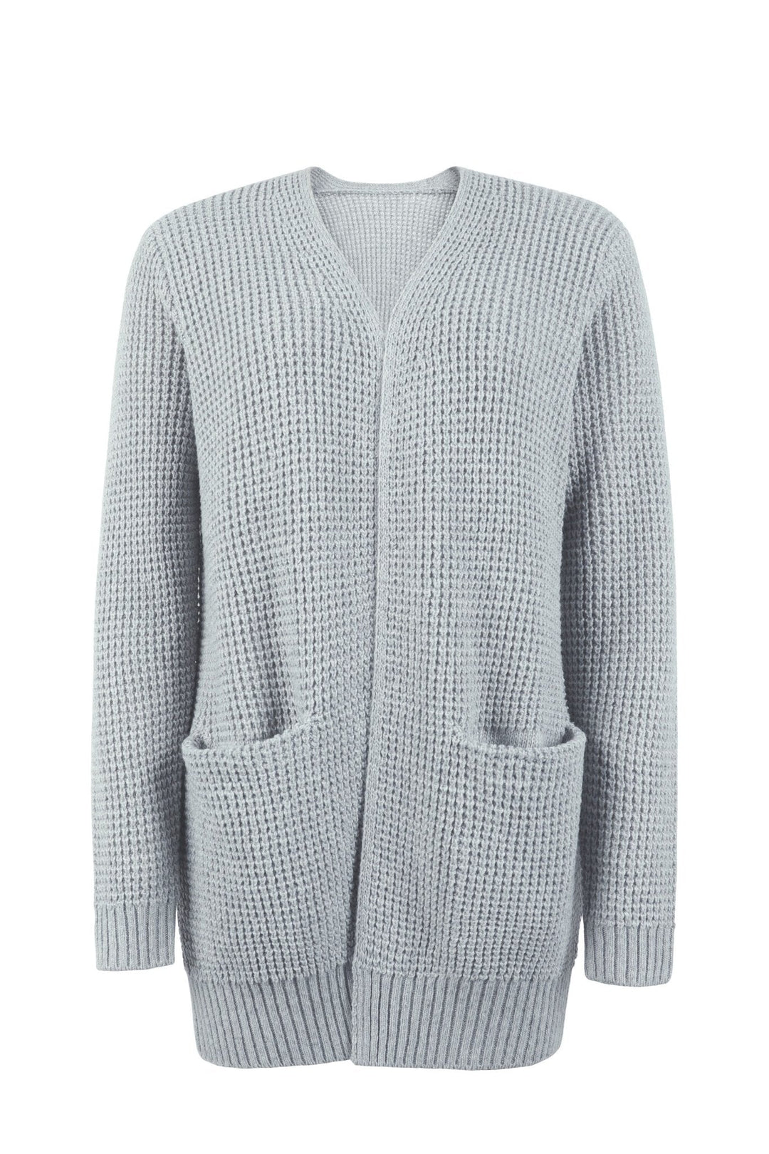 Women's Long Relaxed Knit Cardigan for Layering (3)