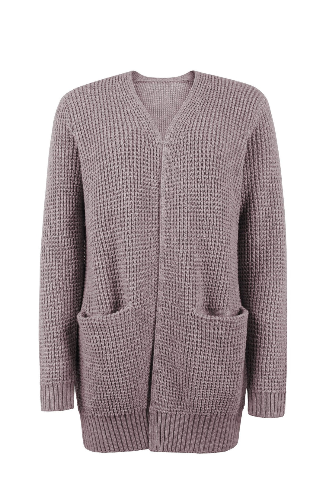 Women's Long Relaxed Knit Cardigan for Layering (7)