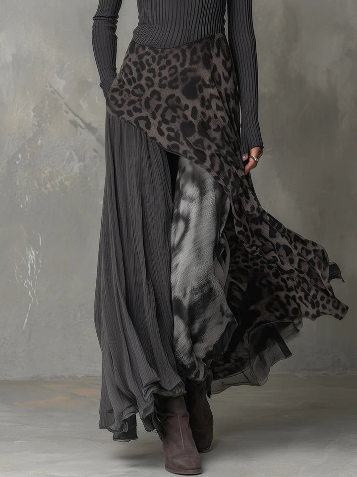 Women's Long-Sleeve Sweater Dress Maxi Boho (7)