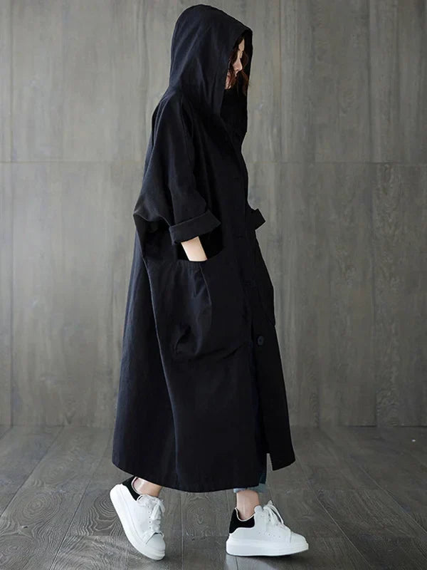 Women's Long Trenchcoat for All Seasons (4)