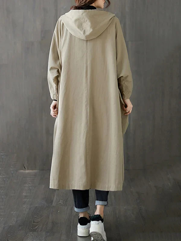Women's Long Trenchcoat for All Seasons (5)