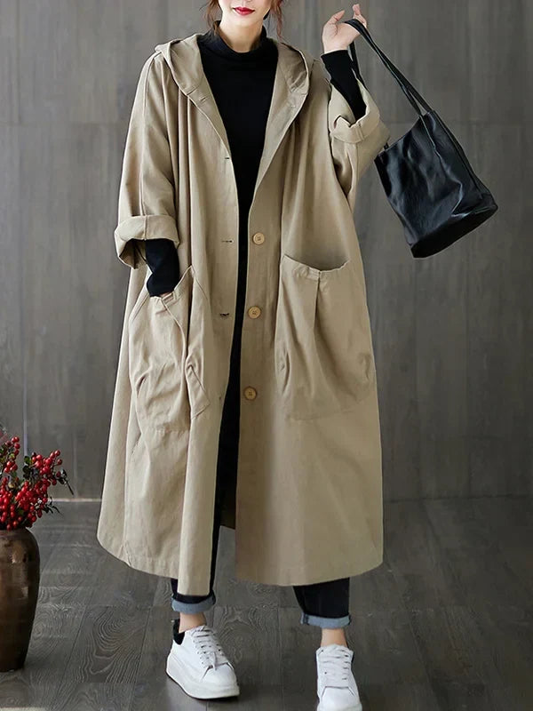Women's Long Trenchcoat for All Seasons (6)