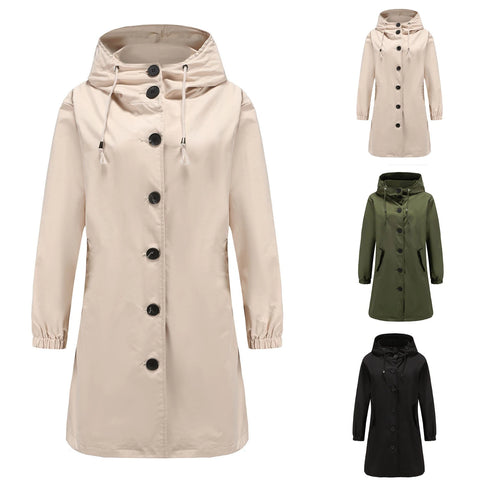 Women's Long Trenchcoat for Every Season (4)