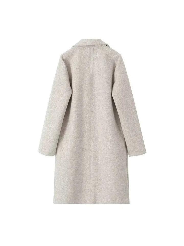 Women's Long Wool Coat for Fall (11)
