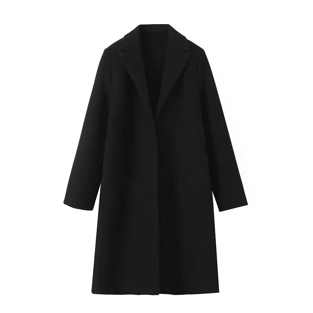 Women's Long Wool Coat for Fall (12)