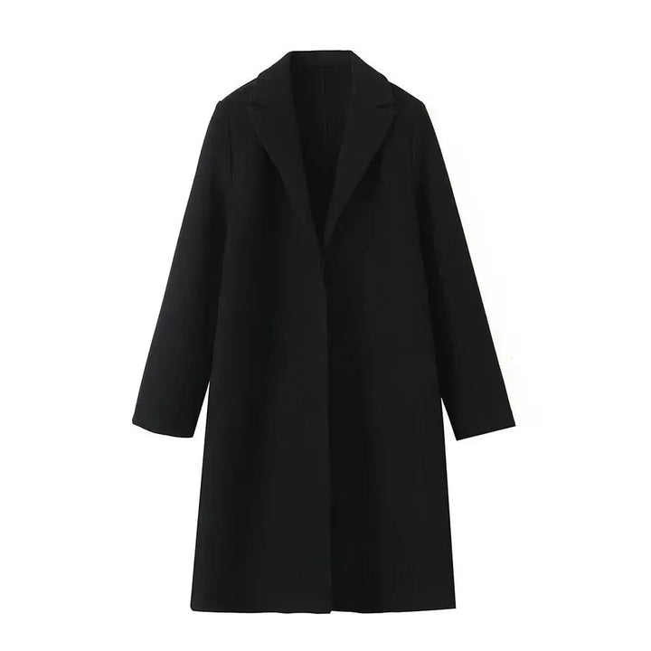 Women's Long Wool Coat for Fall (12)