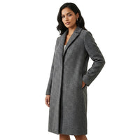Violet | Women's Long Wool Coat for Fall