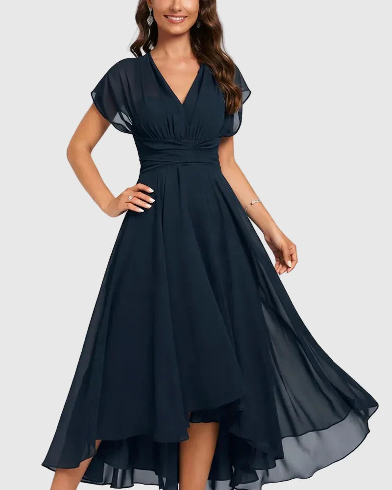 Women's Maxi Cocktail Dress for Holiday Celebrations