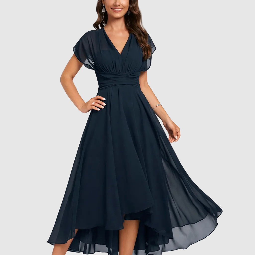 Women's Maxi Cocktail Dress for Holiday Celebrations (4)