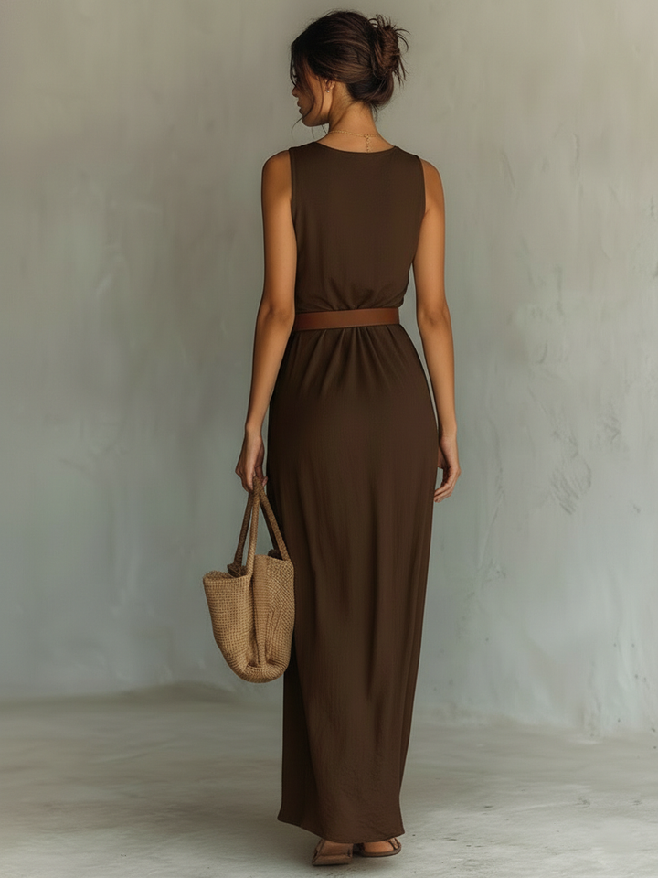 Women's Maxi Fall Wedding Guest Dress (2)