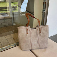 Ava | Women's Minimalist Vegan Leather Laptop Bag for Work
