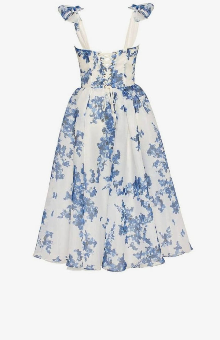 Women's Off-Shoulder Corset Fall Wedding Guest Dress (4)