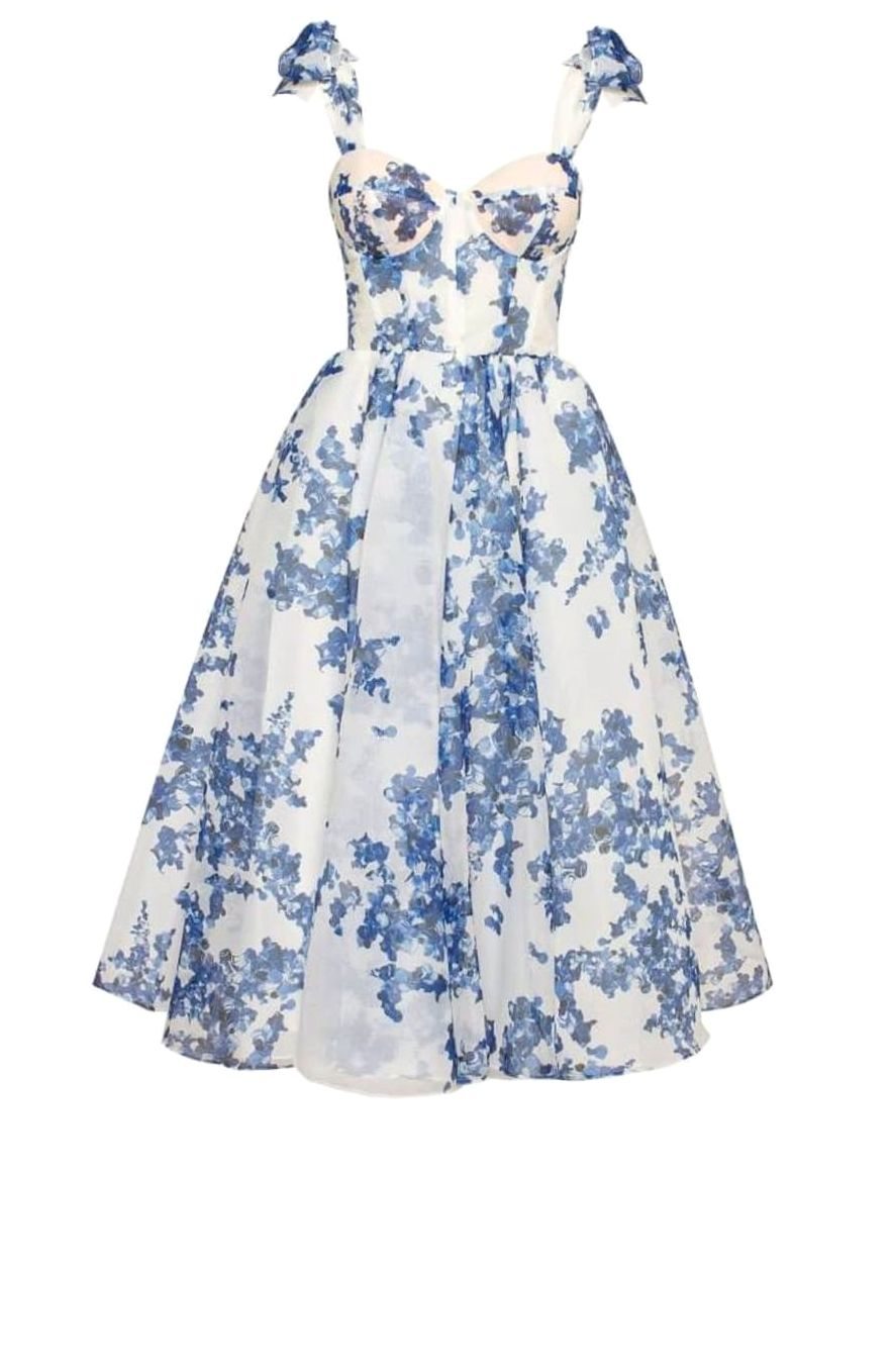 Women's Off-Shoulder Corset Fall Wedding Guest Dress (5)