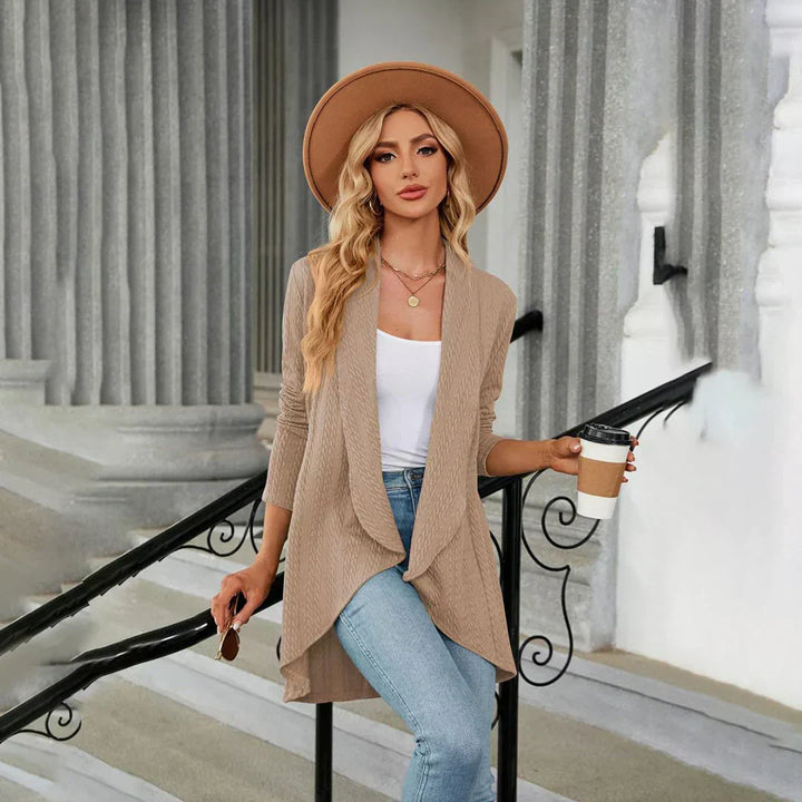 Women's Open-Front Knit Cardigan for Casual Layering (19)