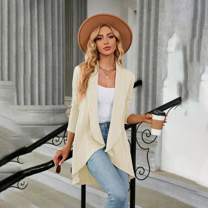 Women's Open-Front Knit Cardigan for Casual Layering (8)