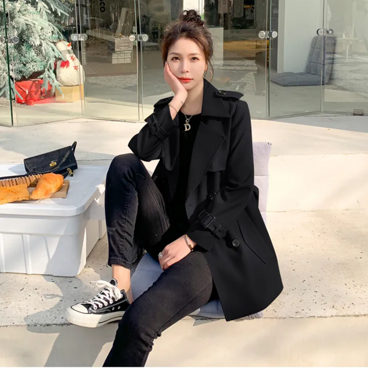 Women's Oversized Casual Trench Coat for Everyday Comfort (3)