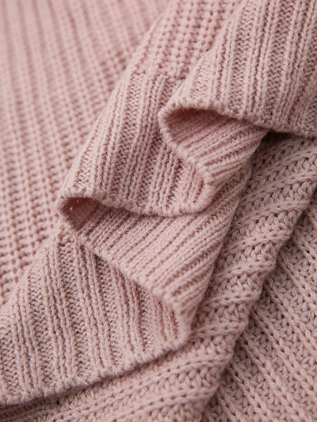 Women's Oversized Ribbed Sweater Dress (10)