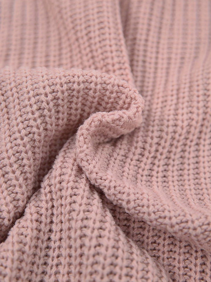 Women's Oversized Ribbed Sweater Dress (11)