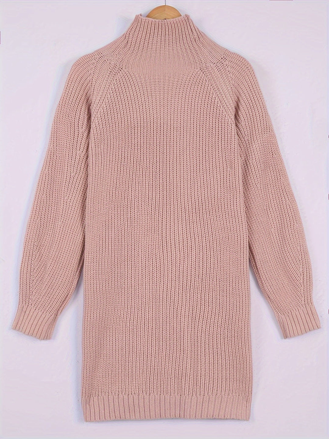 Women's Oversized Ribbed Sweater Dress (9)
