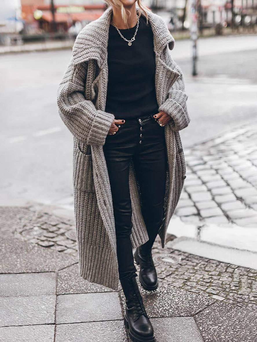 Women's Oversized Ugly Christmas Sweater Cardigan (2)