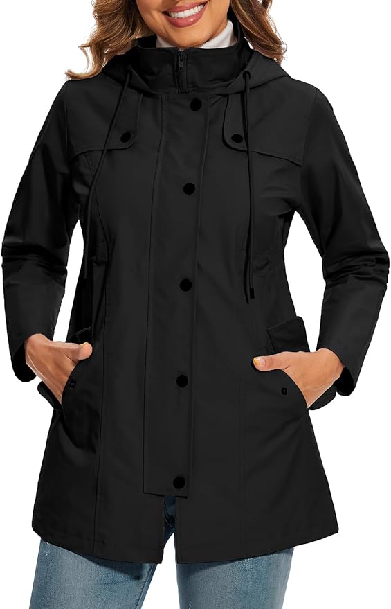 Women's Oversized Winter Puffer Jacket with Hood (2)