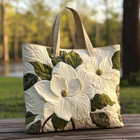 Violet | Women's Padded Floral Tote Bag for Everyday
