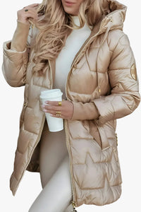 Stella | Women's Puffer Jacket with Hood for Fall