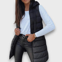 Elizabeth | Women's Quilted Jacket with Hood for Fall