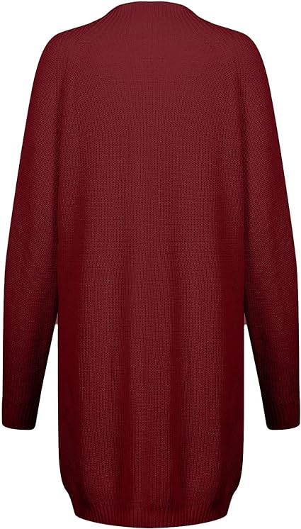 Women's Red Sweater Dress for Fall (15)