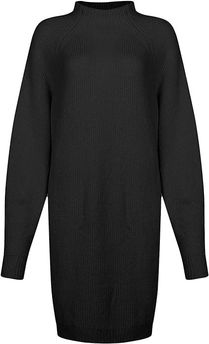 Women's Red Sweater Dress for Fall (16)