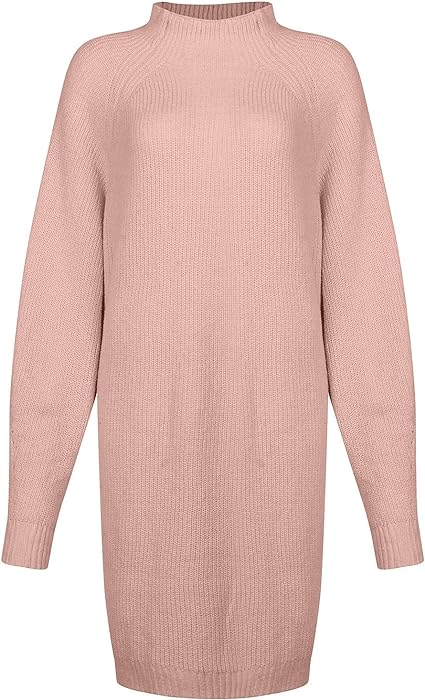 Women's Red Sweater Dress for Fall (18)