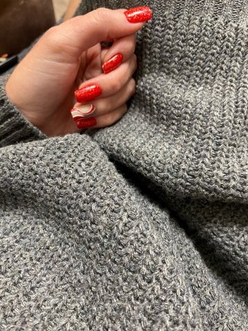 Women's Red Sweater Dress for Fall (20)