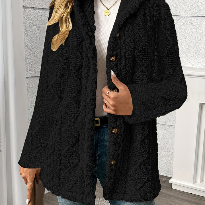 Women's Relaxed Trench Coat for Fall in Black