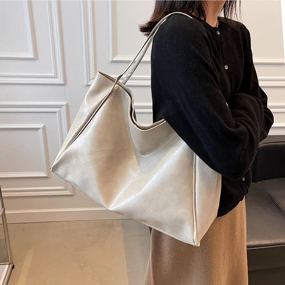 Women's Retro Leather Laptop Bag for Work (2)