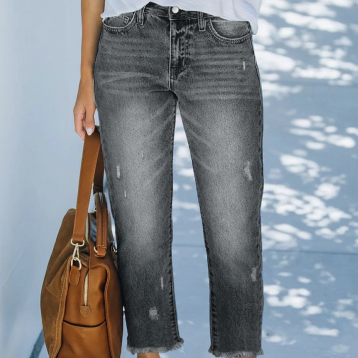 Women's Retro Short Jeans for Fall (9)
