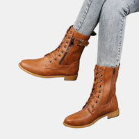 Bella | Women's Round Toe Boots for Fall Fashion