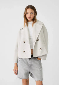 Olivia | Women's Short Double-Breasted Wool Jacket