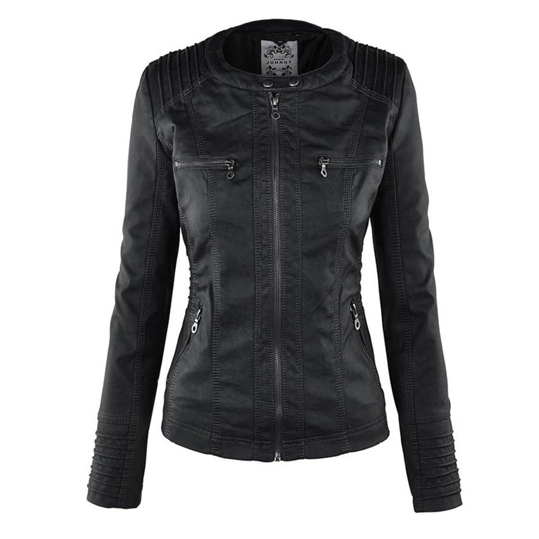 Women's Sleek Insulated Jacket with Removable Hood (11)