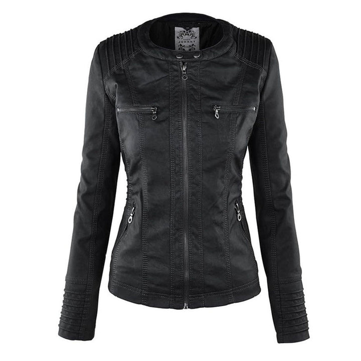 Women's Sleek Insulated Jacket with Removable Hood (11)