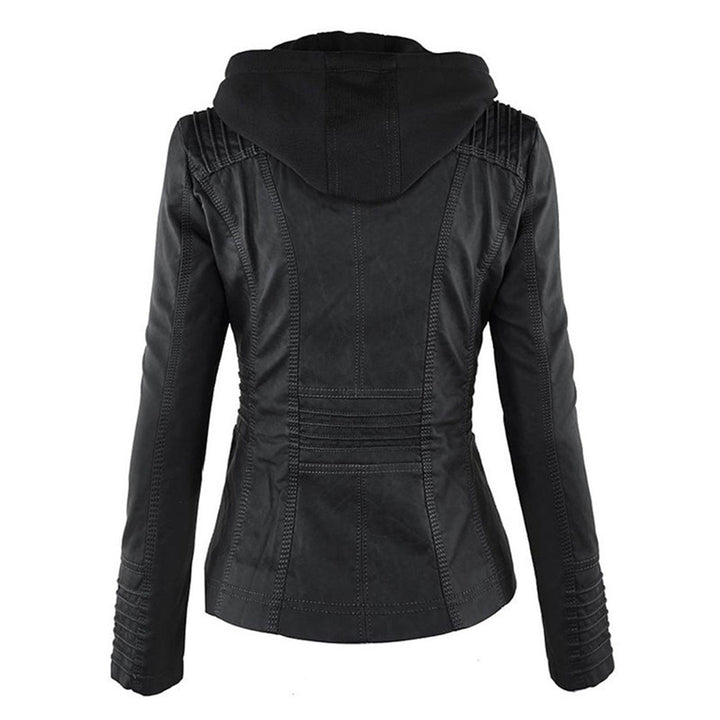 Women's Sleek Insulated Jacket with Removable Hood (12)