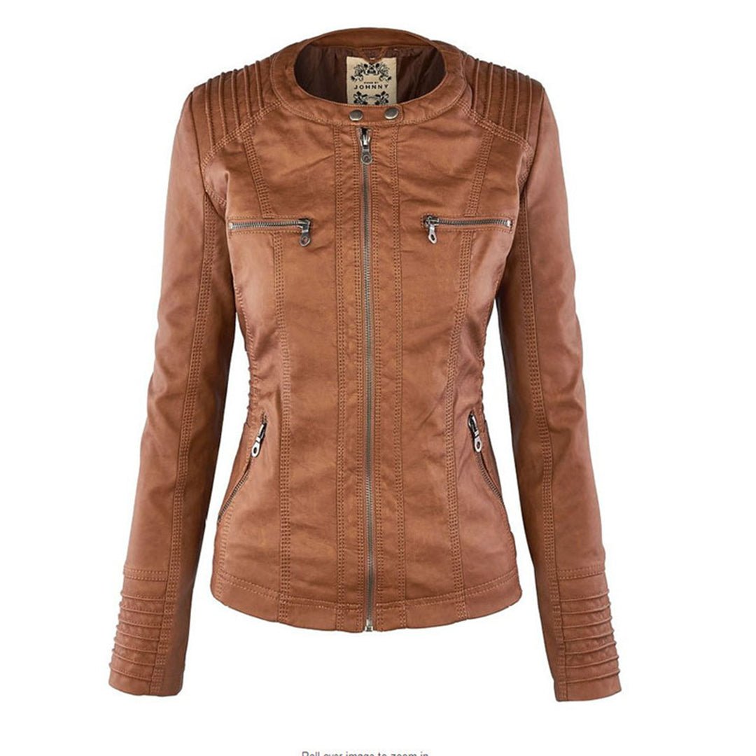 Women's Sleek Insulated Jacket with Removable Hood (8)