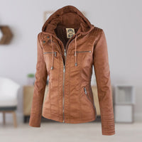 Emilia | Women's Sleek Insulated Jacket with Removable Hood
