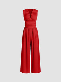 Aurora | Women's Sleeveless Jumpsuit Dress for Autumn Weddings