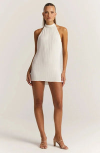 Stella | Women's Sleeveless Knit Fall Wedding Guest Dress