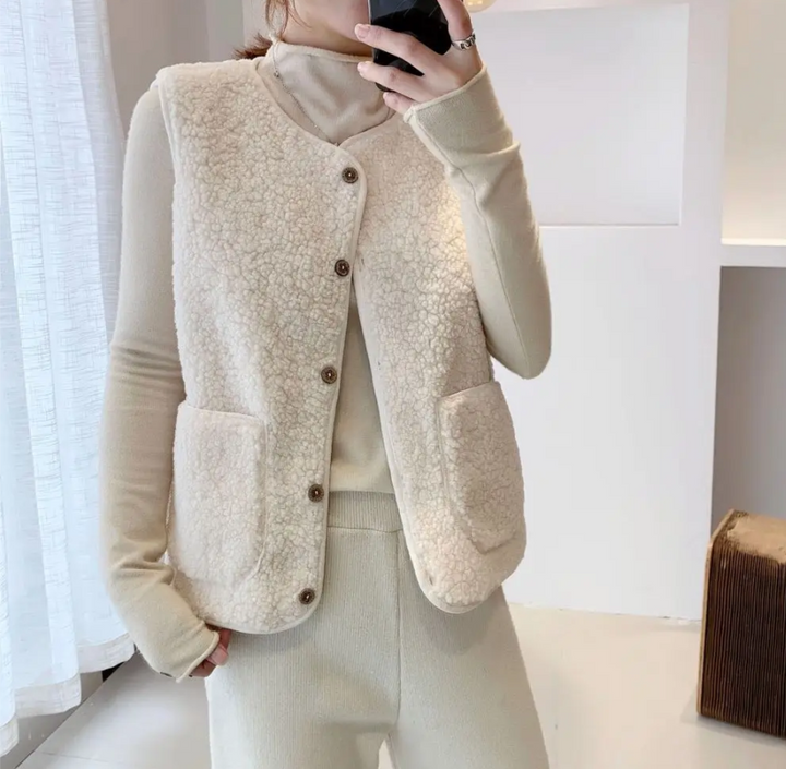 Women's Sleeveless Knit Vest for Layering (7)
