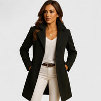Aubrey | Women's Slim-Fit Fall Coat with Lapels