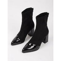 Stella | Women's Slip-On Block Heel Ankle Boots