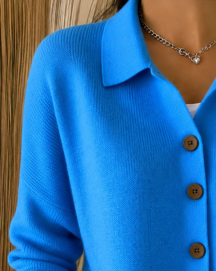 Women's Soft Knit Cardigan with Relaxed Fit (2)